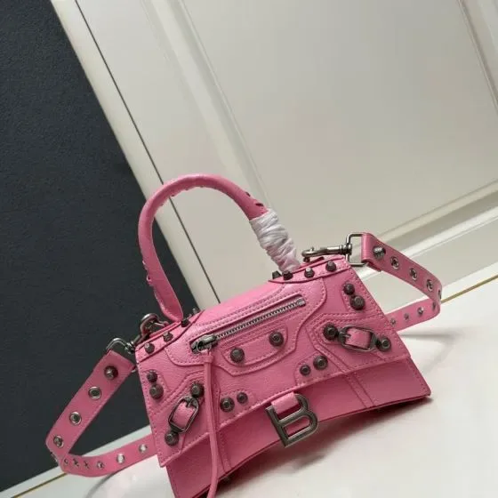 Balenciaga Cagole City Bag Pink Top Handle