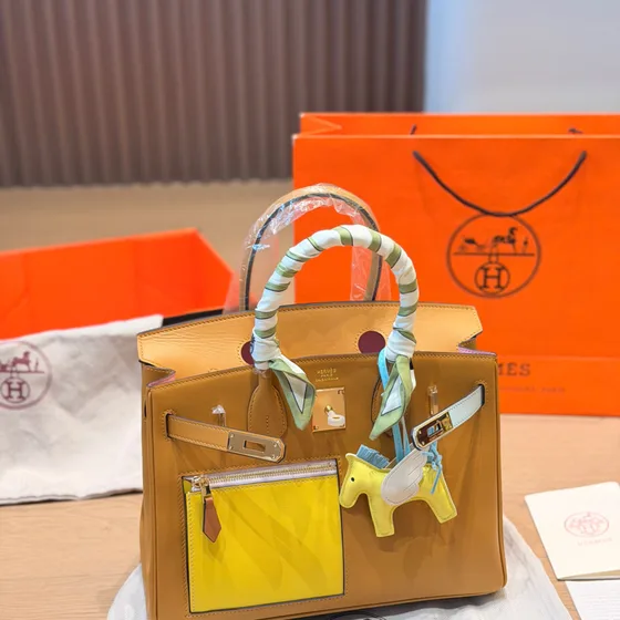 Hermes Birkin Colormatic Kahverengi Üst sap