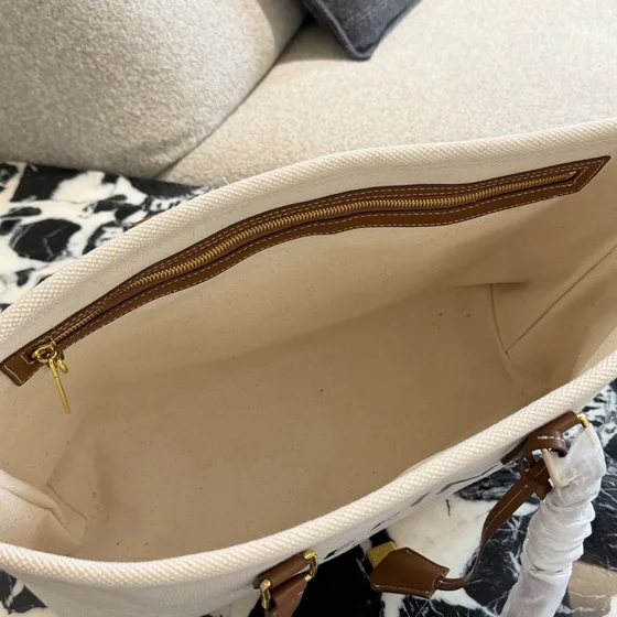 Celine Cabas Beige Tote Bag