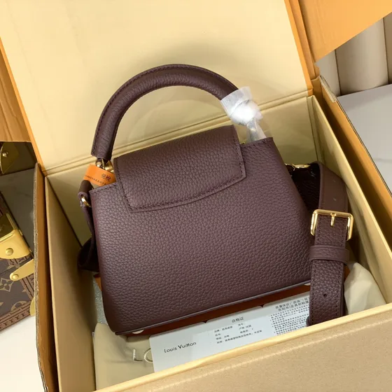 Louis Vuitton Capucines Kahverengi Üst sap