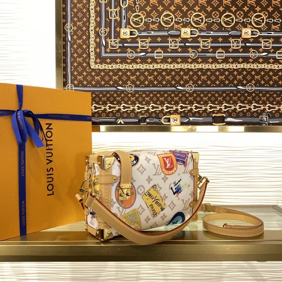 Louis Vuitton Side Trunk Hvid Crossbody
