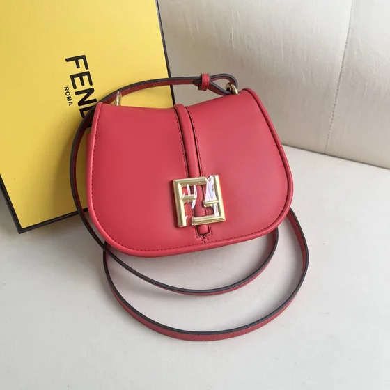 Fendi C Mon Mini Red Crossbody