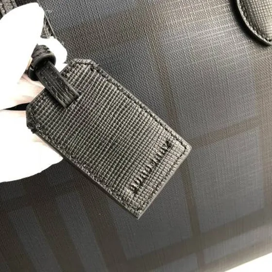 Burberry Briefcase Dark plaid small business
