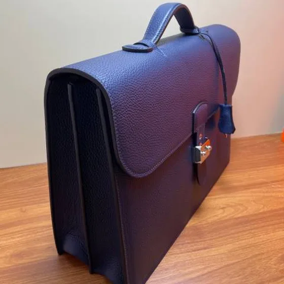 Hermes Mallette Bleu 39cm business