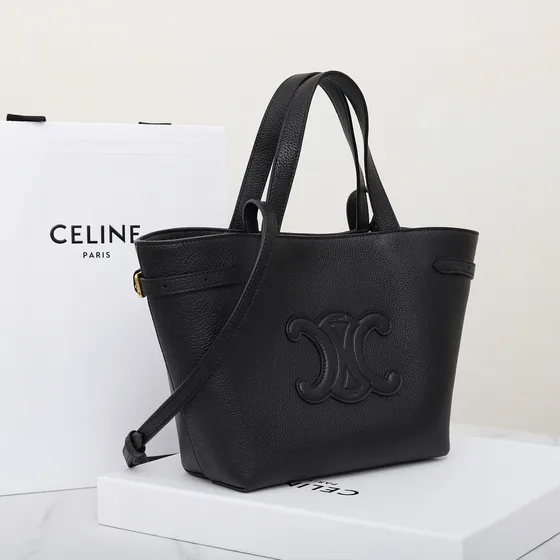 Celine Triomphe Noir Sac cabas