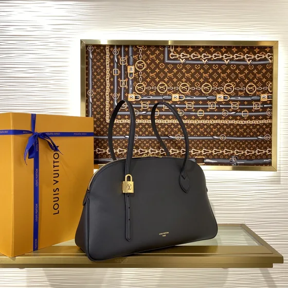 Louis Vuitton Black Tote Bag