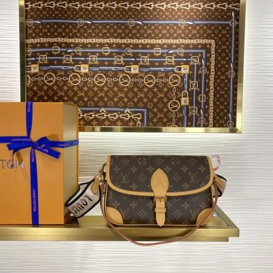 Louis Vuitton Diane Brown Crossbody