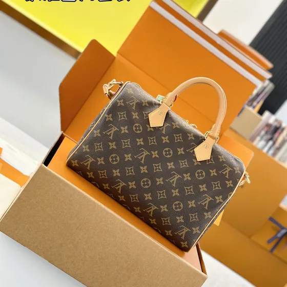 Louis Vuitton Speedy Коричневый Верхняя ручка