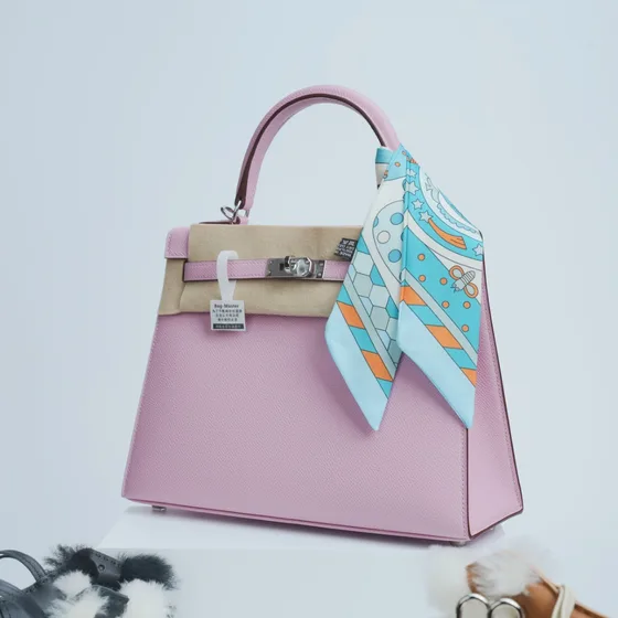 Hermes Kelly Rose Anse supérieure