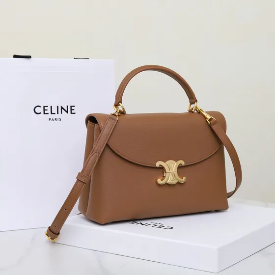 Celine Triomphe Brun Tophåndtak