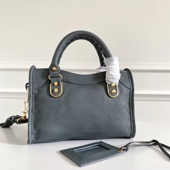Balenciaga City Mini Dark Gray Top Handle