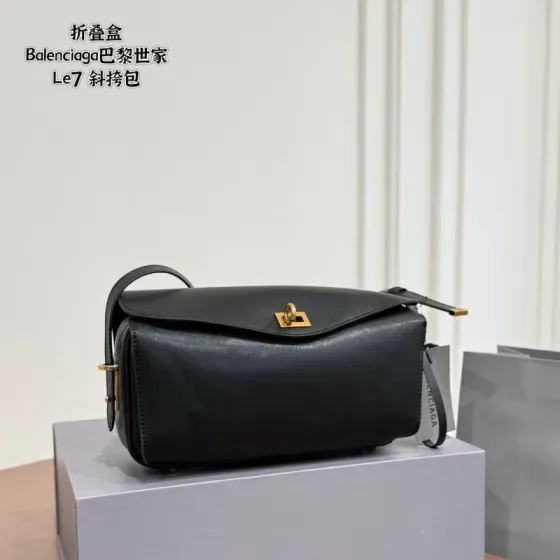 Balenciaga Le7 Black Crossbody