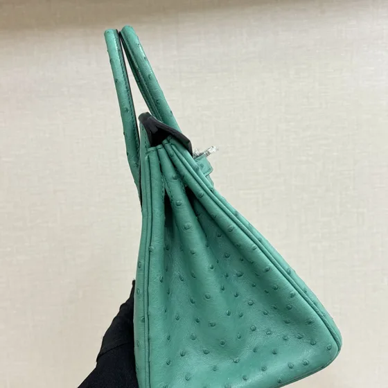 Hermes Birkin Verde Alça superior