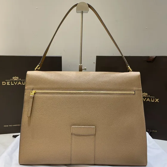 Delvaux Brillant Beige Shoulder Bag