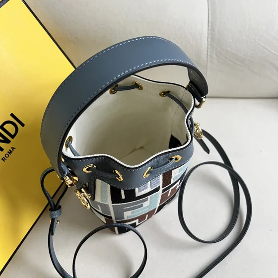Fendi Mon Tr sor Mini Bucket Bag Multicolor Crossbody