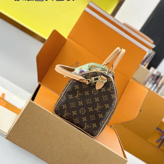 Louis Vuitton Speedy Коричневый Верхняя ручка