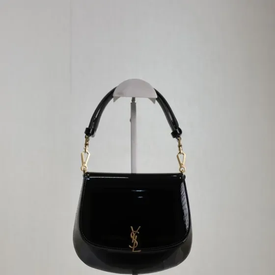 YSL Voltaire Mini Top Handle Bag Black Top Handle