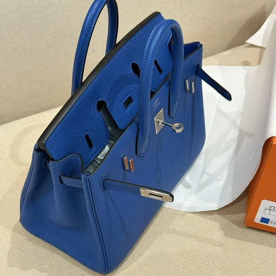 Hermes Unknown Biru Wallet
