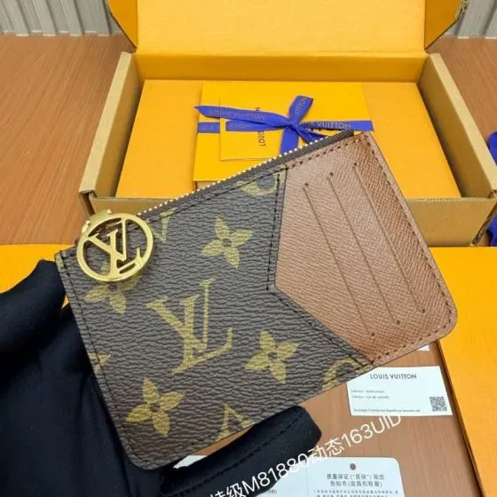 Louis Vuitton Card Holder Brown