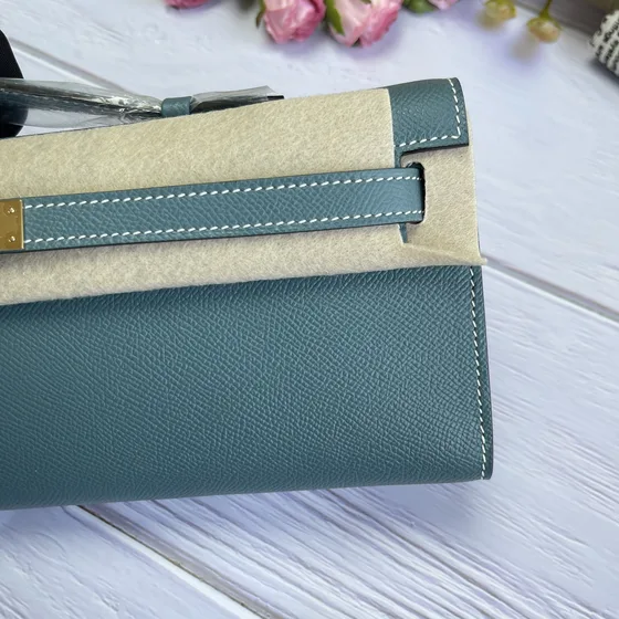 Hermes Kelly Classique To Go Light Bleu Pochette