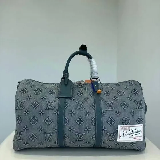 Louis Vuitton Keepall Monogram Eclipse travel