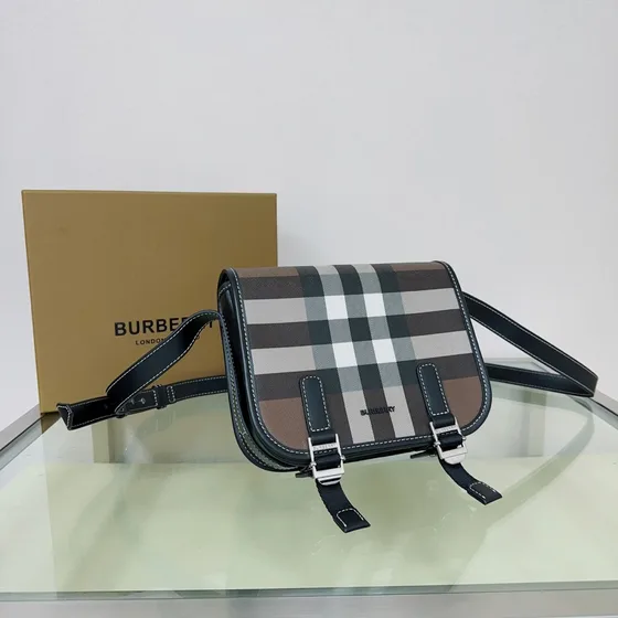 Burberry Vintage Check Crossbody Bag Multicolor Crossbody