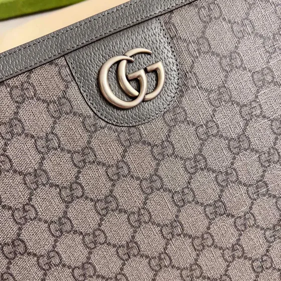 Gucci Ophidia Gg Etui Grå Clutch