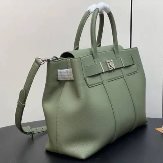 Hermes Georges Tote Green 41x29 x14 business