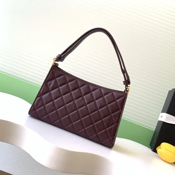 Chanel Gaby Borsa a spalla Dark Bordeaux Borsa a spalla