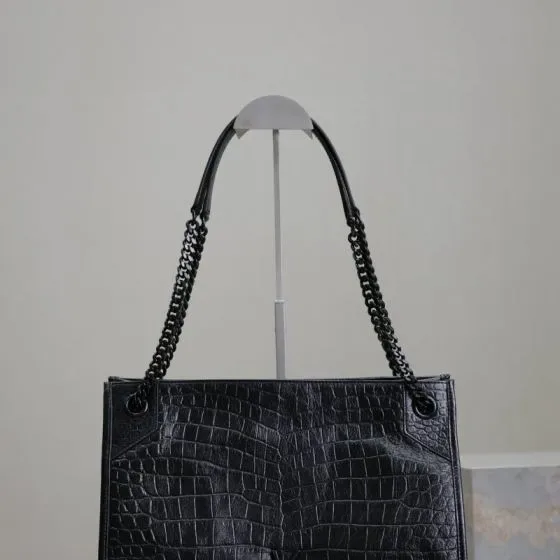 YSL Niki Shopping Tote Black Tote Bag