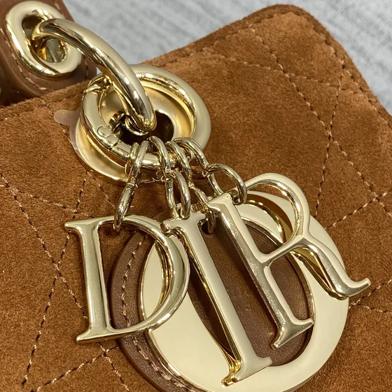 Dior Lady Dior Marrón Asa superior