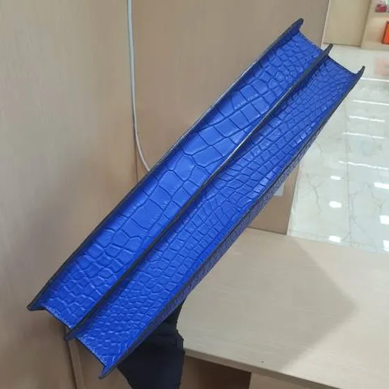 Hermes Kelly Depeches Biru crocodile 25cm business