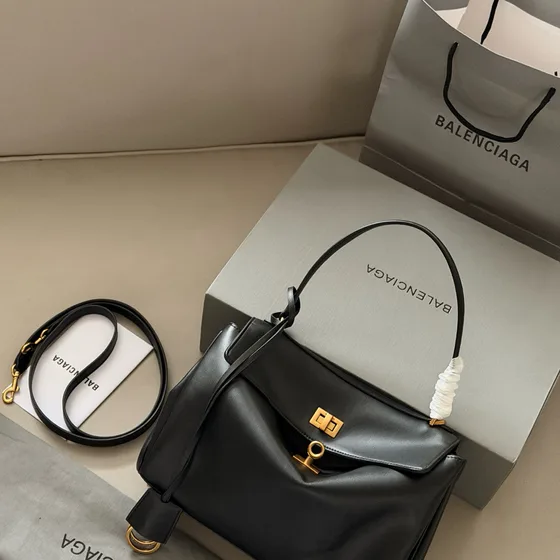 Balenciaga Rodeo Black Shoulder Bag