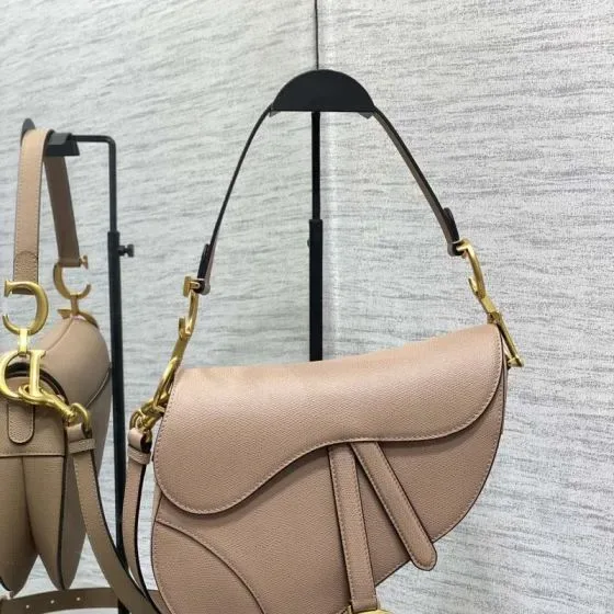 Dior Saddle Bag Blush Shoulder Bag