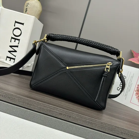 Loewe Puzzle Edge Small Bag Negro 24×16.5×10.5 Crossbody