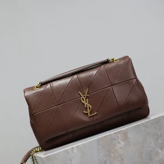 YSL Jamie 4.3 Marrón Bolso bandolera