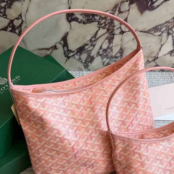Goyard Boheme Hobo Rosa Hobo