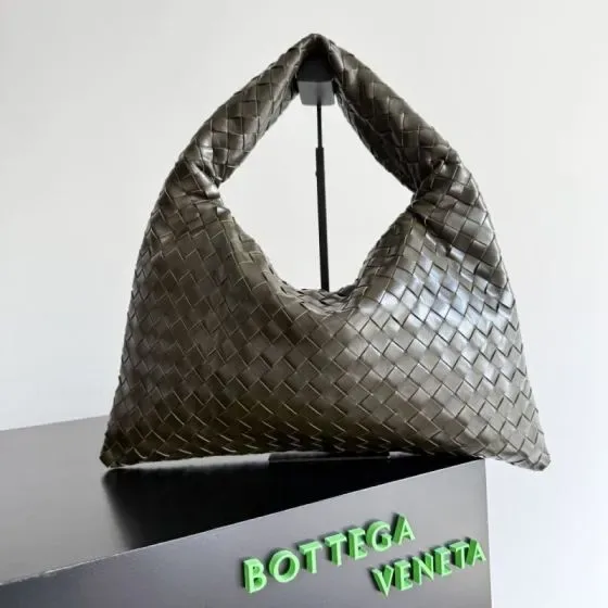Bottega Veneta Small Hop Olive Green Hobo