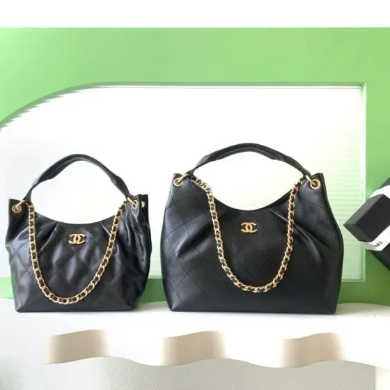 Chanel Hobo Bag Black Hobo