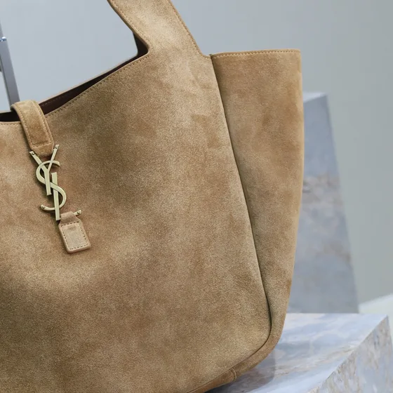 YSL Le 5 À 7 Bea Shoppertasketur Brun Shoppertasketur