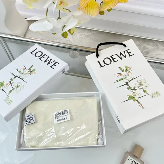 Loewe Ladybug Charm Turuncu And Siyah Kese