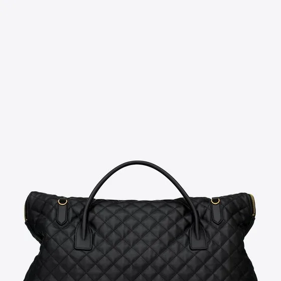 YSL Es Giant Travel Bag Preto Bolsa tote