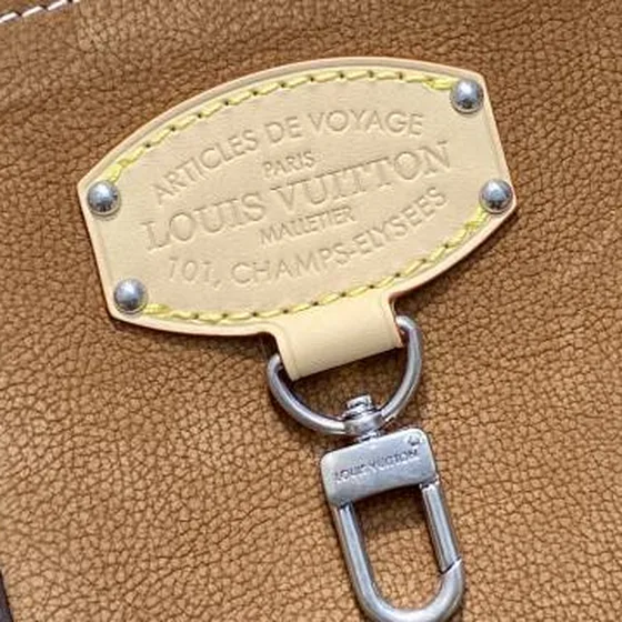 Louis Vuitton Keepall Bandouli re 50 Beige Monogram ante and Marrón 50cm travel