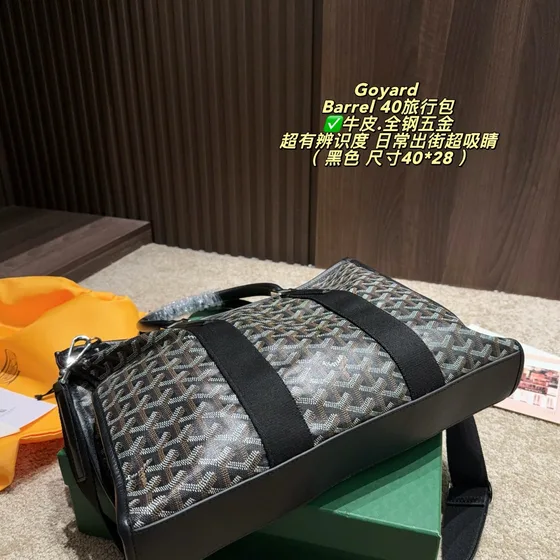 Goyard Barrel 40 Noir 40*28 Anse supérieure