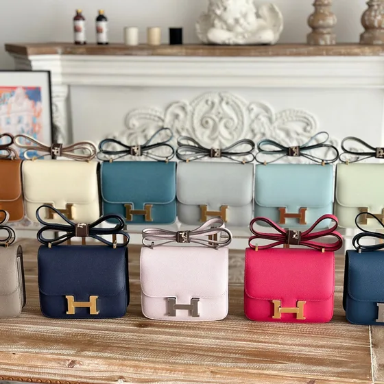 Hermes Constance Mønster Crossbody