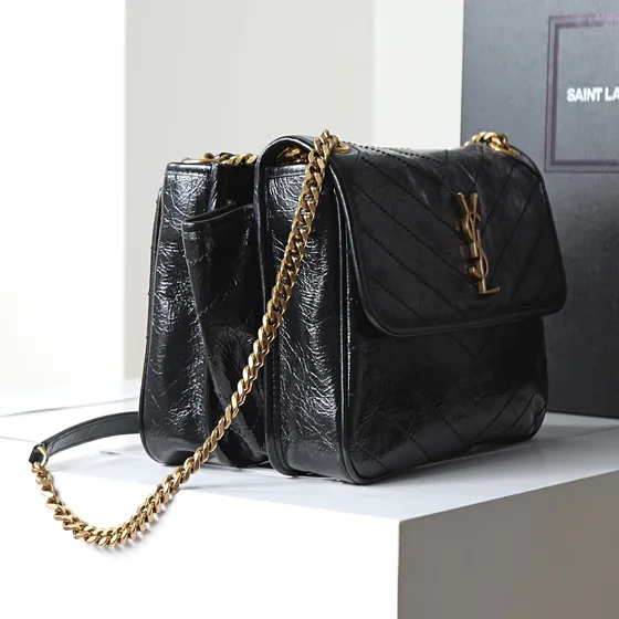 YSL Niki Siyah Crossbody