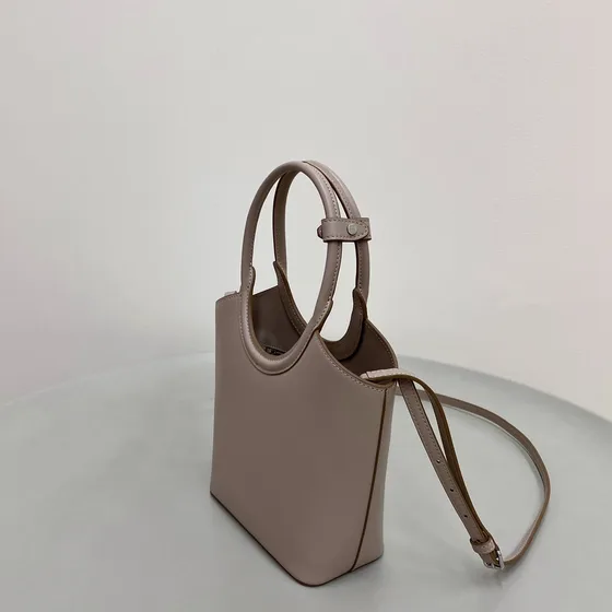 Miu Miu Ivy Cuir Anse supérieure Bag Light Beige Anse supérieure