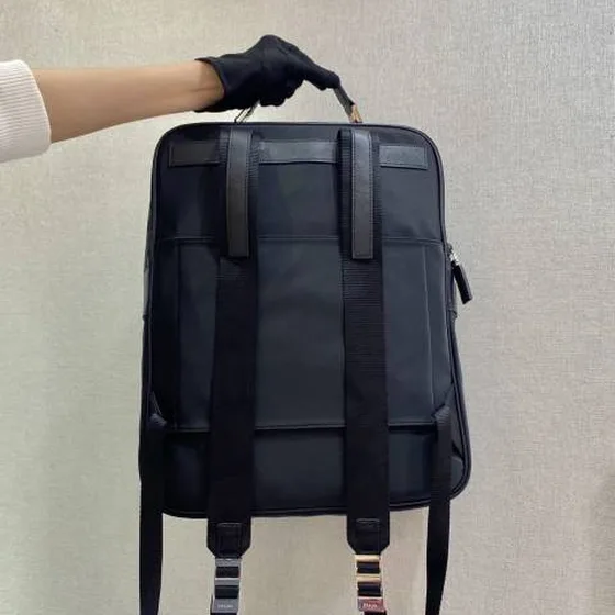 Prada 2VZ049 Sort Rygsæk