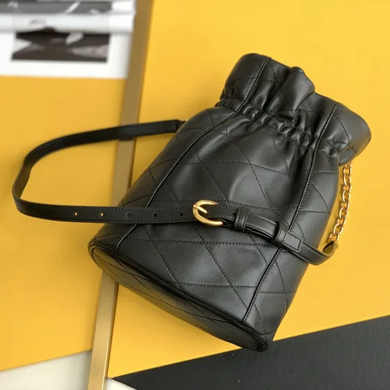 YSL Le Maillon Spandtasketur Sort Crossbody