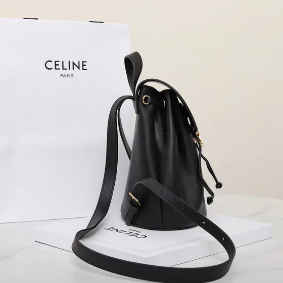 Celine Triomphe Negro Bolso bandolera